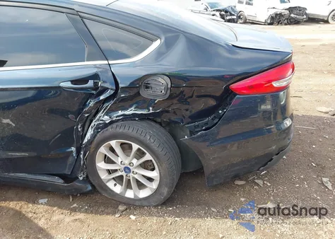 2020 Ford Fusion Se из США, поврежденный, VIN 3FA6P0HDXLR224898